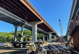 Rappahannock River Bridge SB Construction