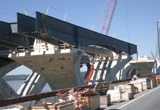 Woodrow Wilson Bridge Construction