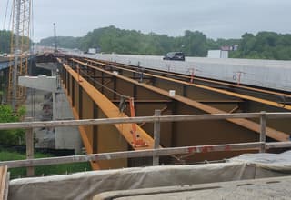 Rappahannock River Bridges - Construction