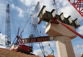I-95 / I-695 Interchange - Phase 1 Steel Erection