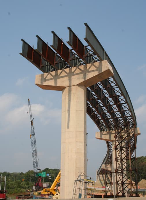 I-95 / I-695 Interchange - Phase 1 Steel Erection