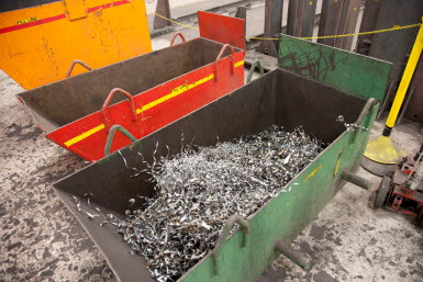 Steel Scrap Recycling Bin
