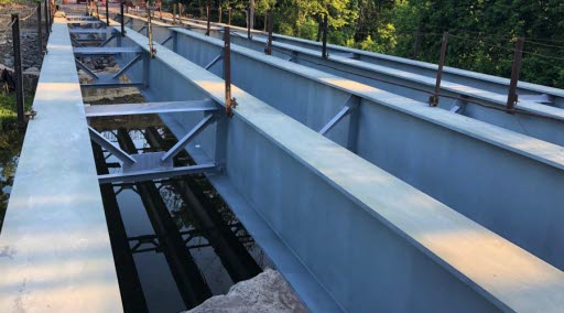 Metalilzed Steel Bridge