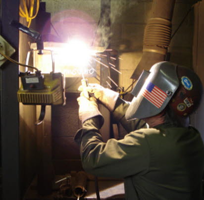 Welding at High Steel Structures