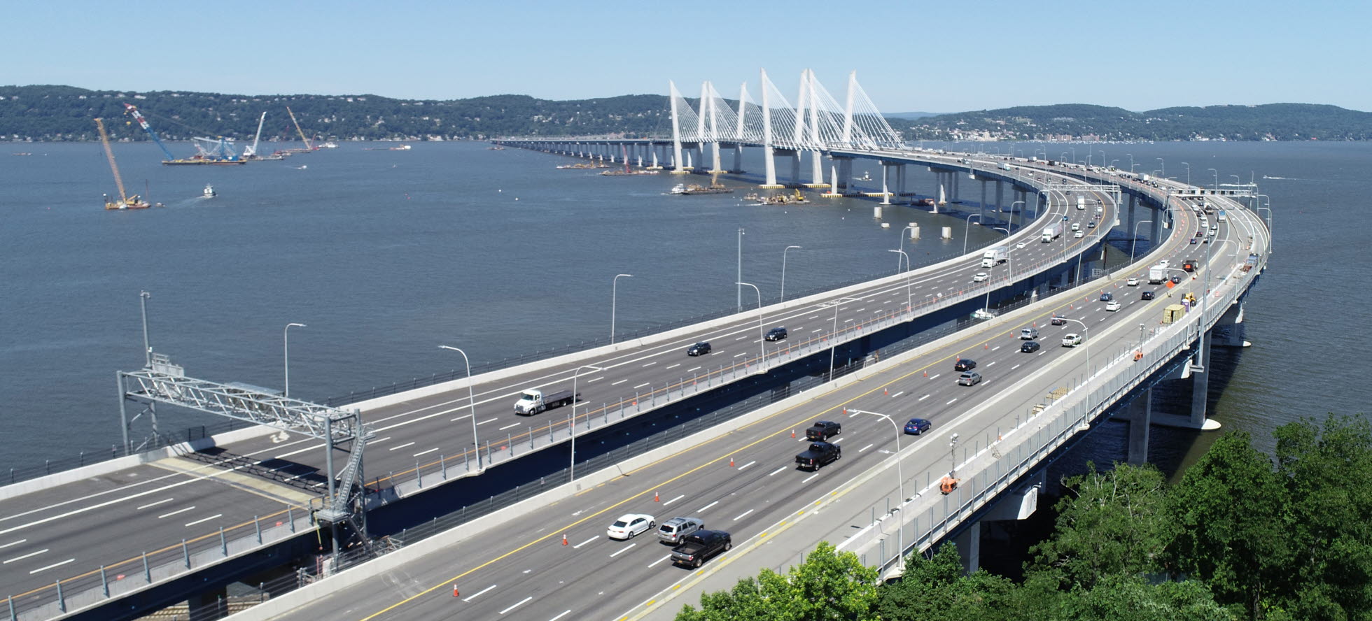 Governor Mario M Cuomo Bridge, Approach Spans