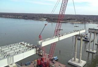 Nice-Middleton Bridge - Jobsite Photos Courtesy MDTA