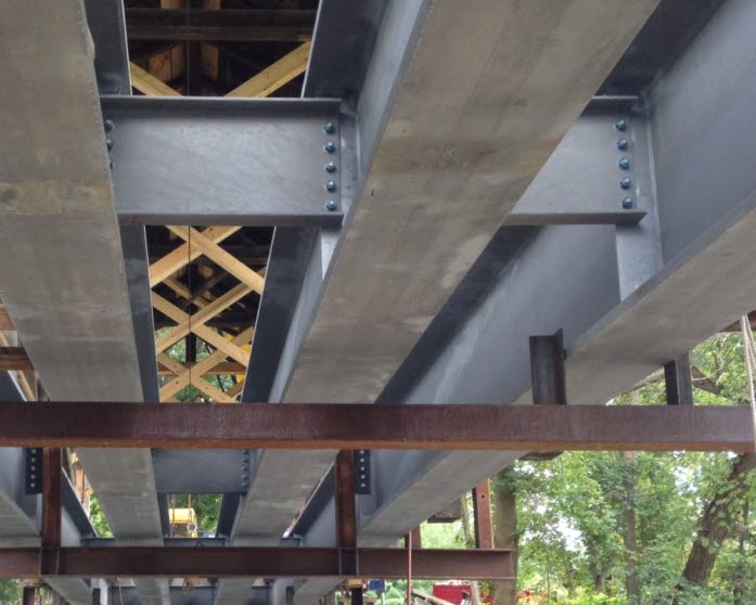 Galvanized Steel Bridge Superstructure