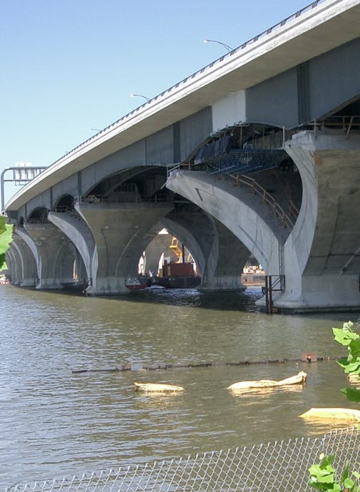 Woodrow Wilson Bridge Construction