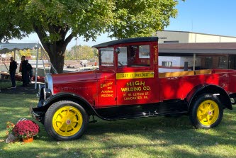 Vintage High Welding truck at SteelDay 2022