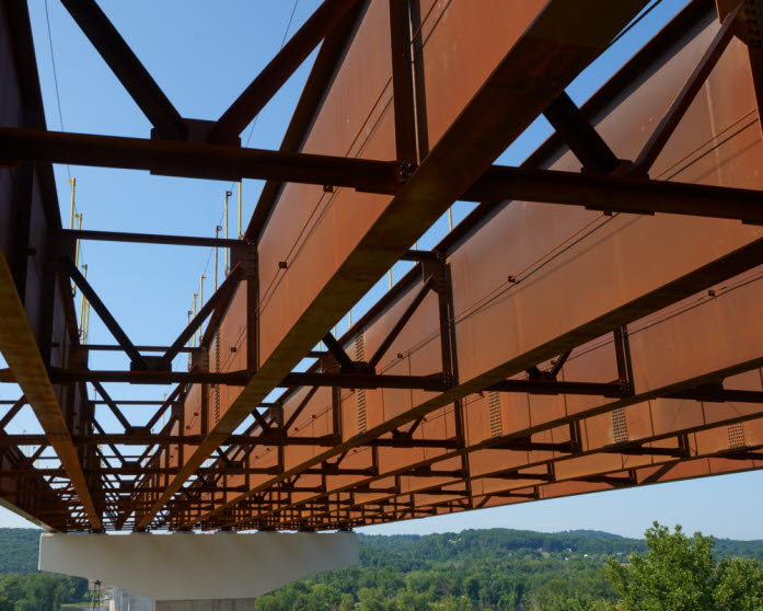 Weathering Steel Bridge Girders