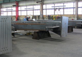 Manhattan West Crane Runway - Fabrication
