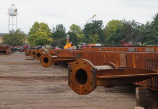 Project photos of East End Crossing Bridge